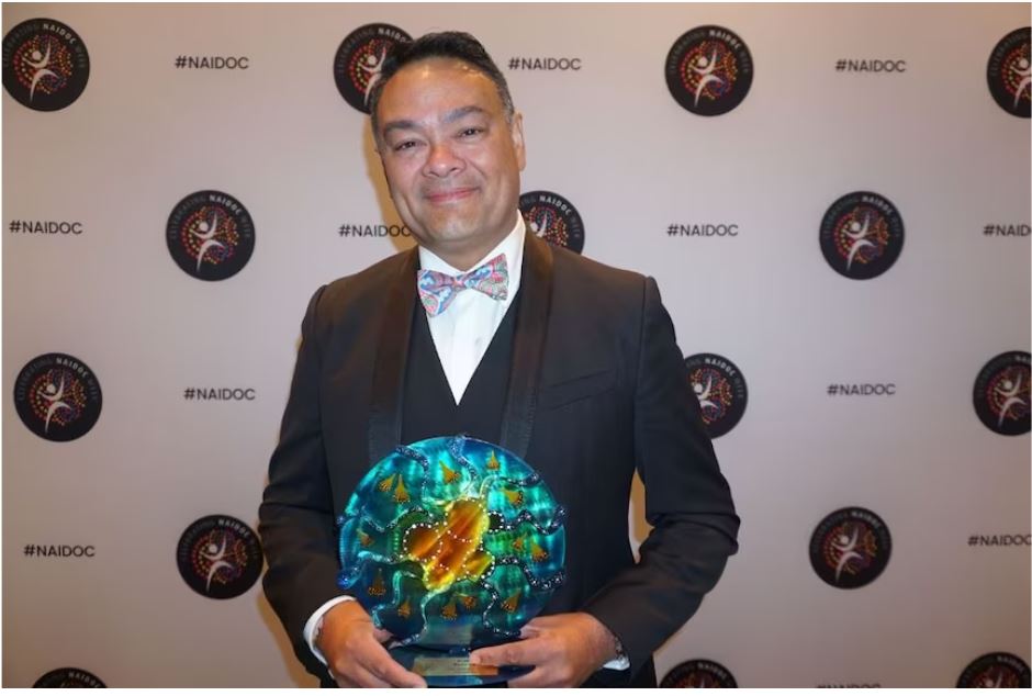 Kelvin Kong NAIDOC award